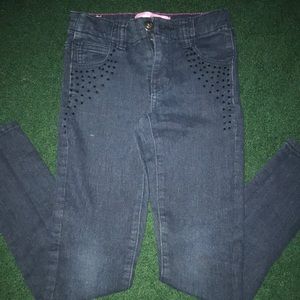 Embellished Skinny Jeans